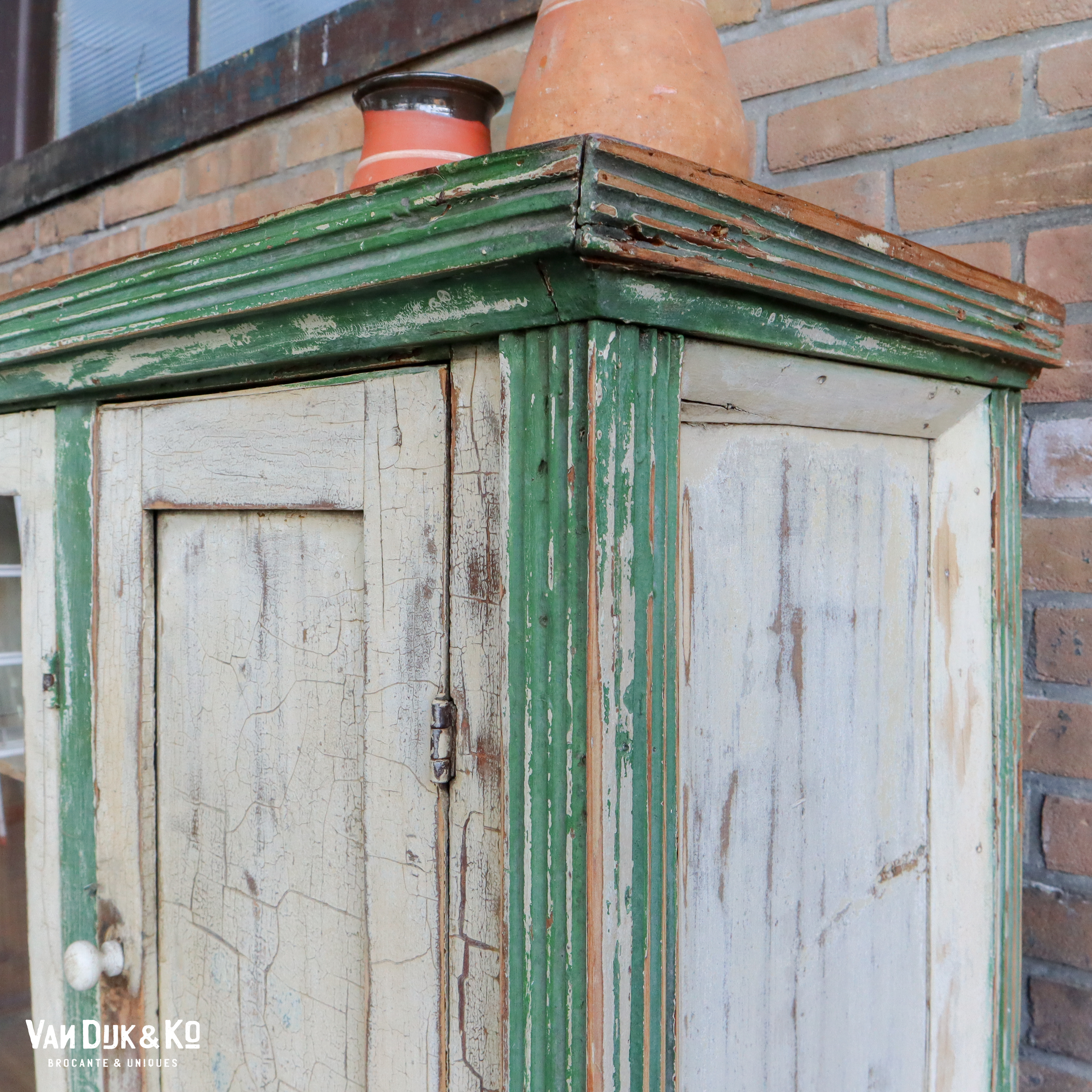 Brocante wandkast - Afbeelding 6