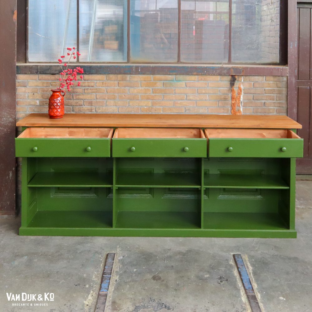 Houten dressoir / toonbank - VD&Ko maatwerk - Afbeelding 15