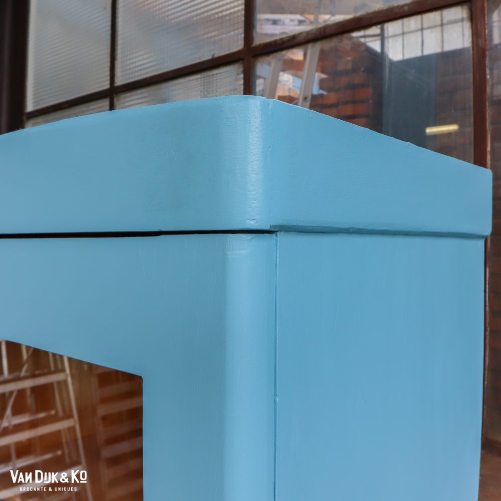 Blauwe eendeurs kast - Afbeelding 5