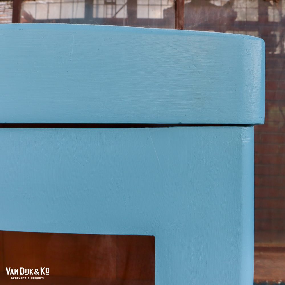Blauwe eendeurs kast - Afbeelding 4