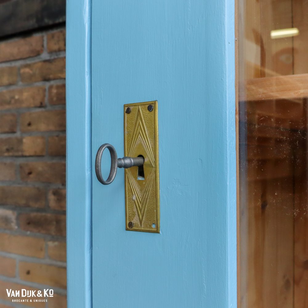 Blauwe eendeurs kast - Afbeelding 6