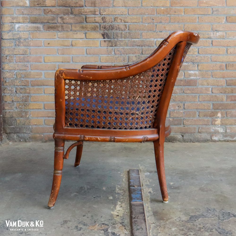 Vintage Giorgetti stoel - Afbeelding 4