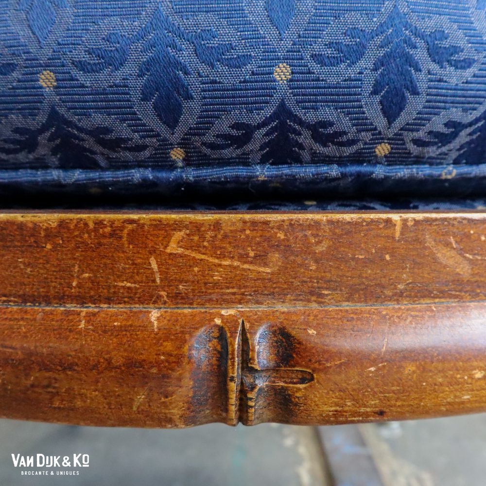 Vintage Giorgetti stoel - Afbeelding 11