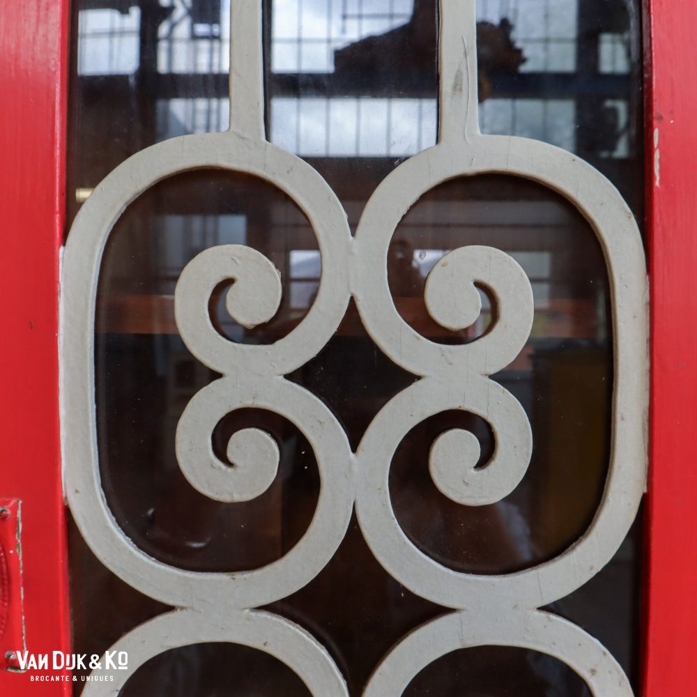 Rood-witte buffetkast - Afbeelding 13