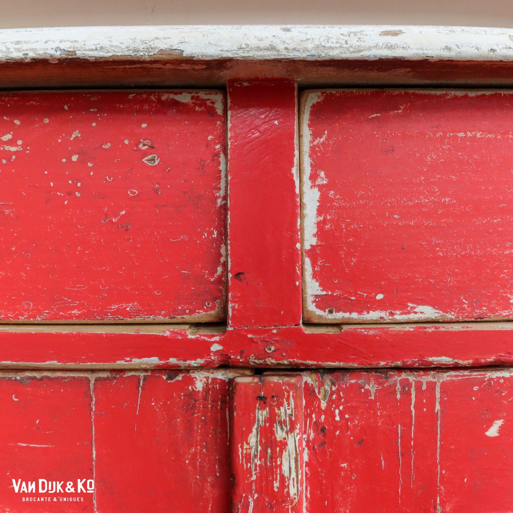 Rood-witte buffetkast - Afbeelding 12