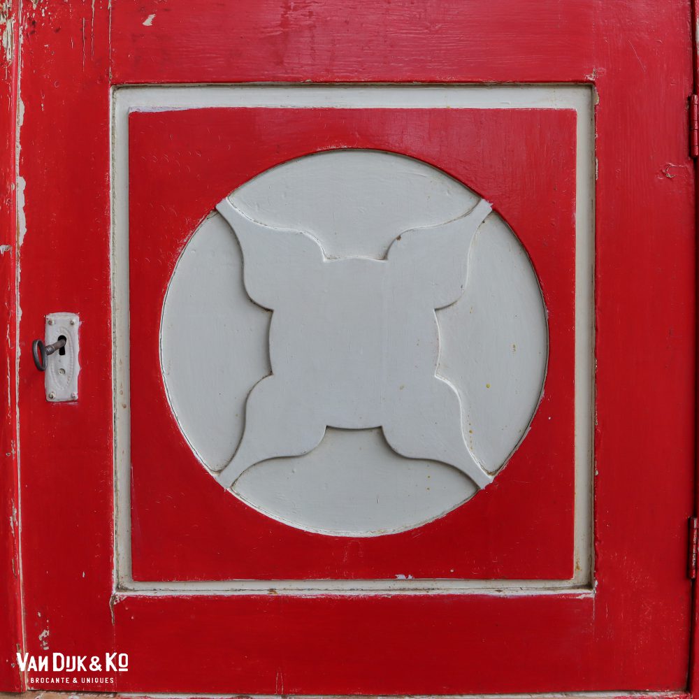 Rood-witte buffetkast - Afbeelding 9