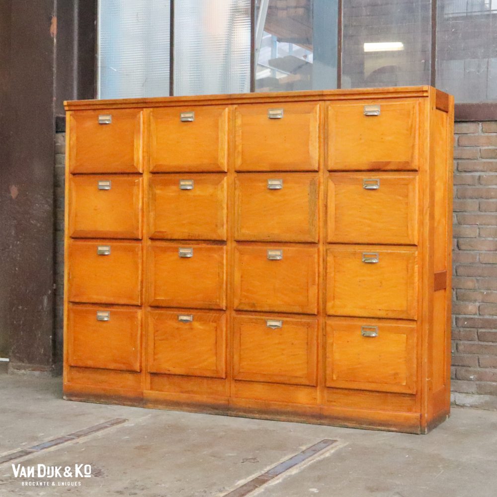 Vintage kleppenkast - Afbeelding 3