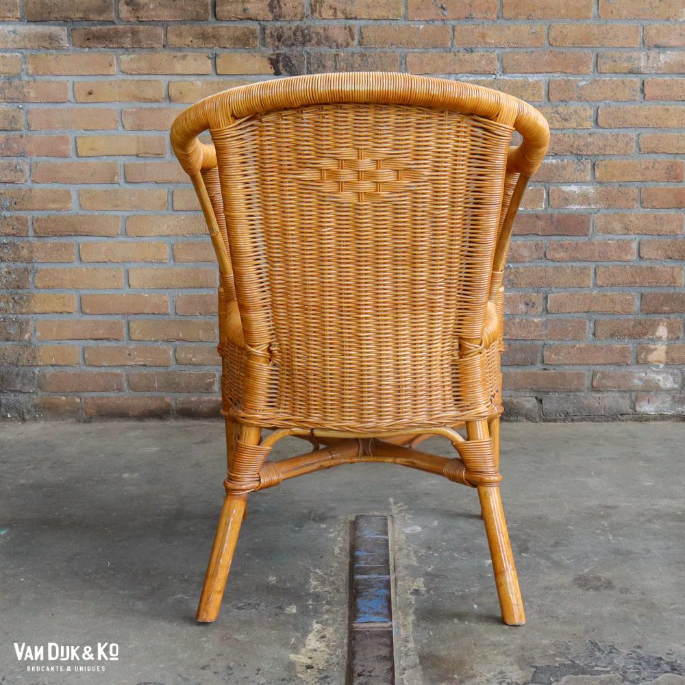 Rotan armstoel - Afbeelding 4