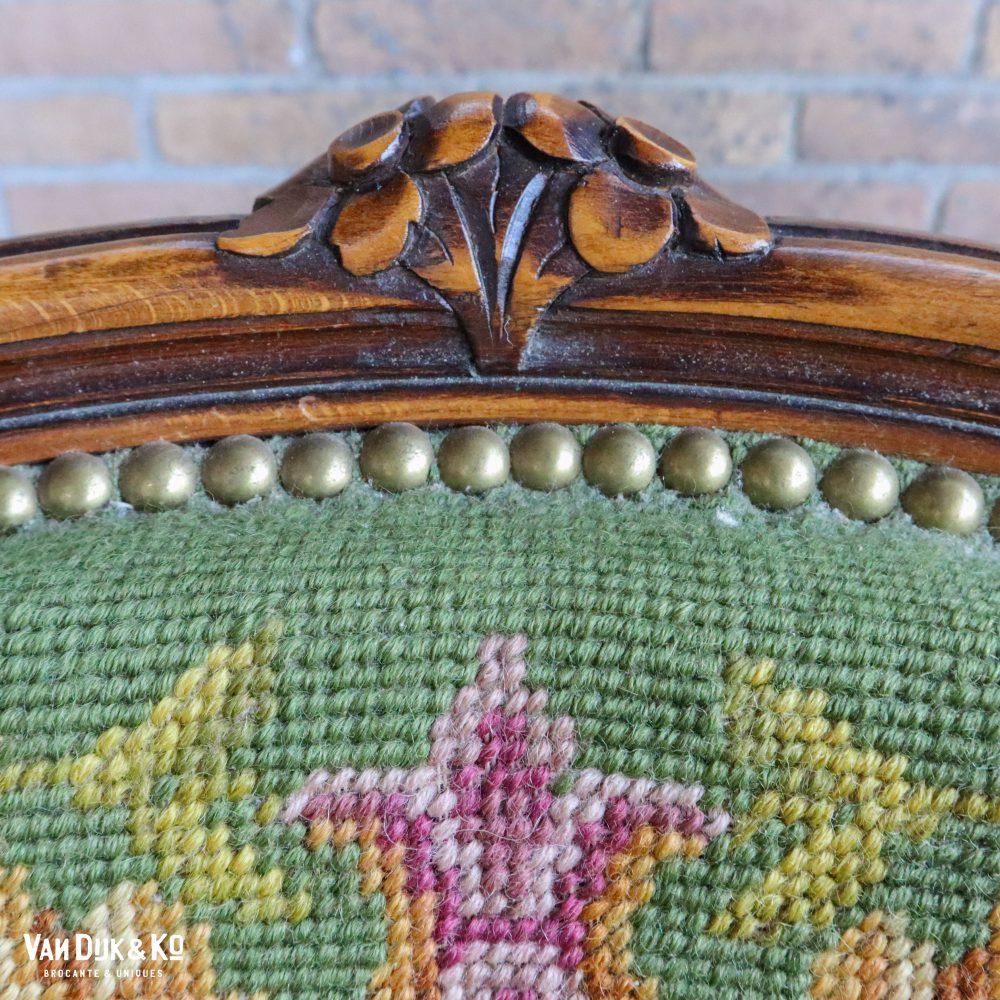 Vintage Louis XV stoel - Afbeelding 6
