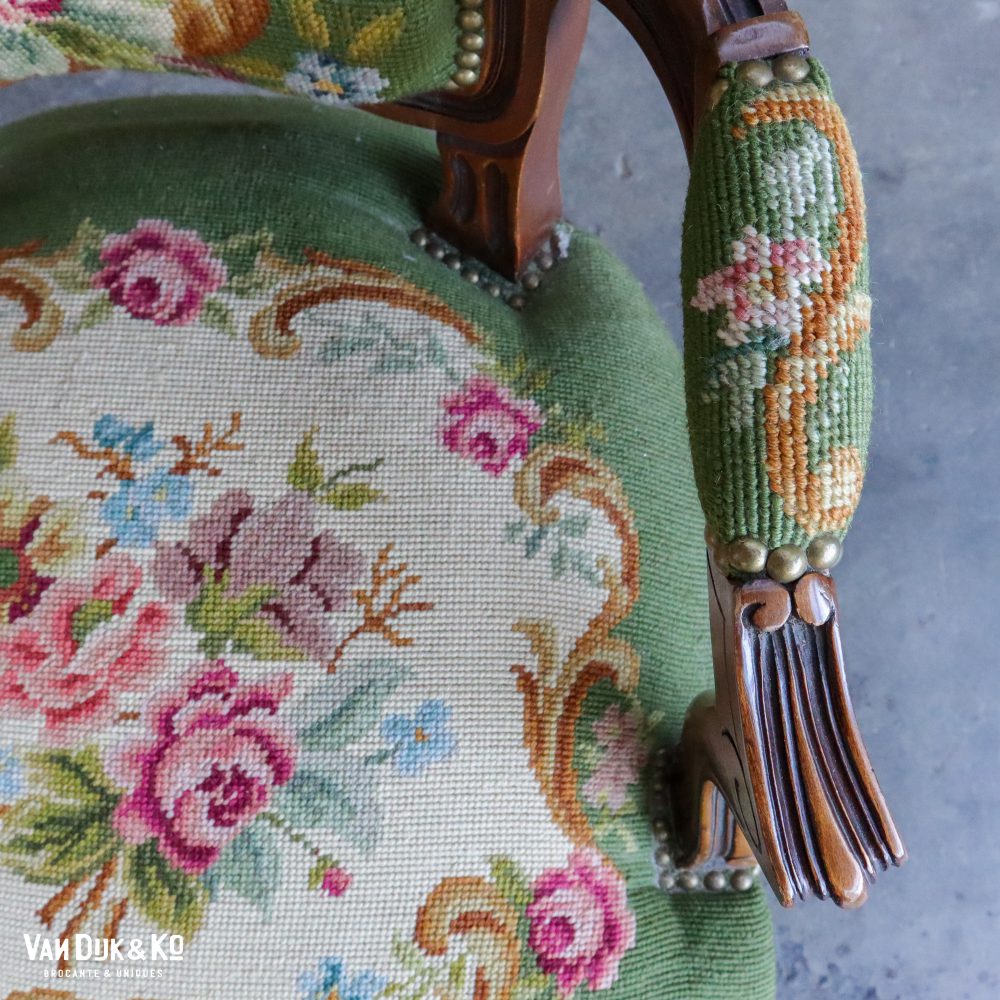 Vintage Louis XV stoel - Afbeelding 3
