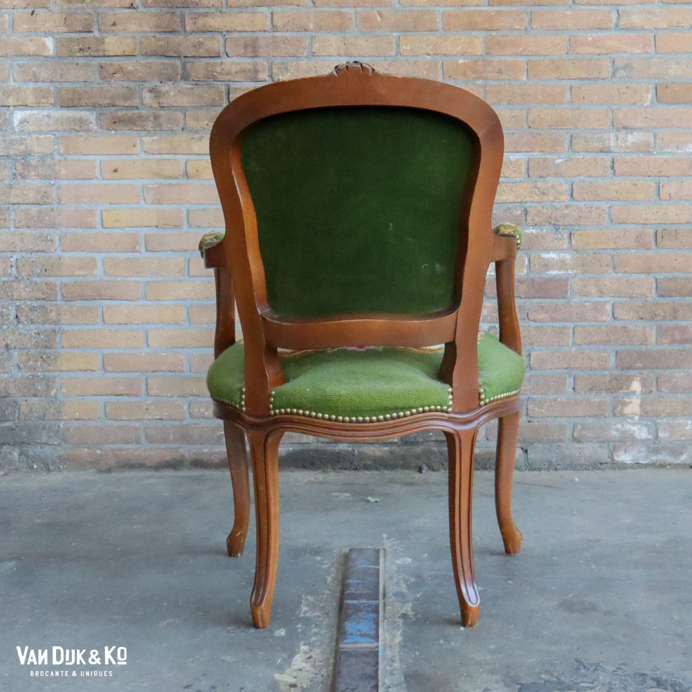 Vintage Louis XV stoel - Afbeelding 5
