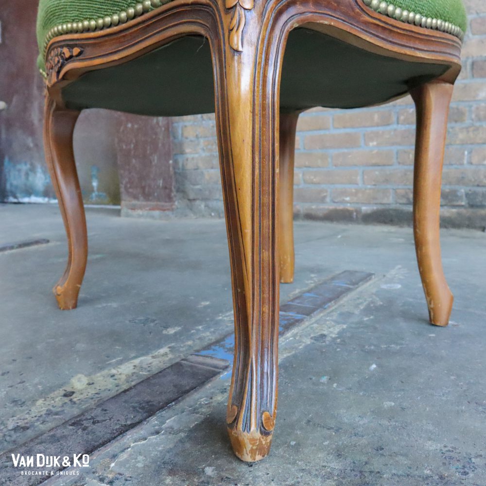 Vintage Louis XV stoel - Afbeelding 8