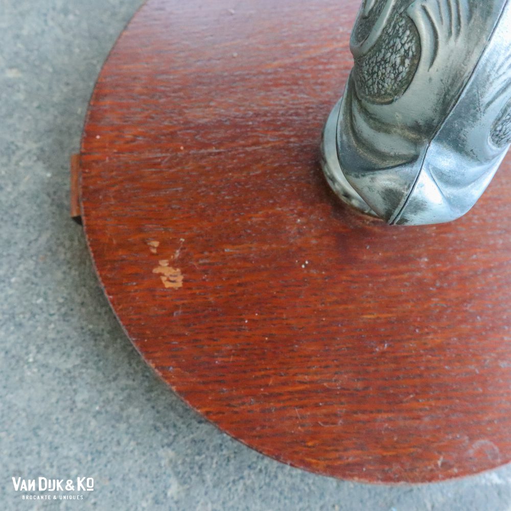 Vintage bijzettafel met Koi Karper - Afbeelding 5