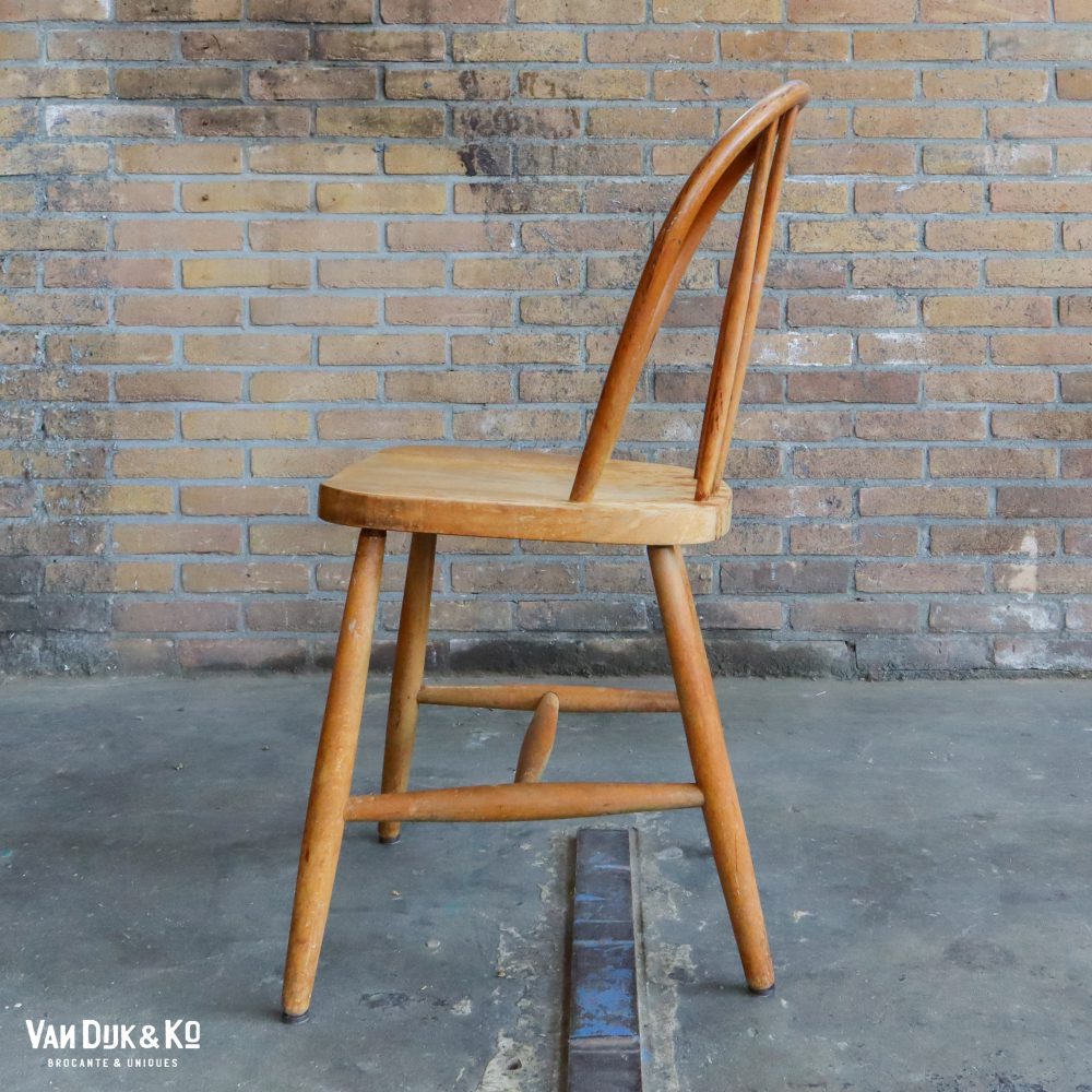 Vintage spijlenstoelen - Afbeelding 4