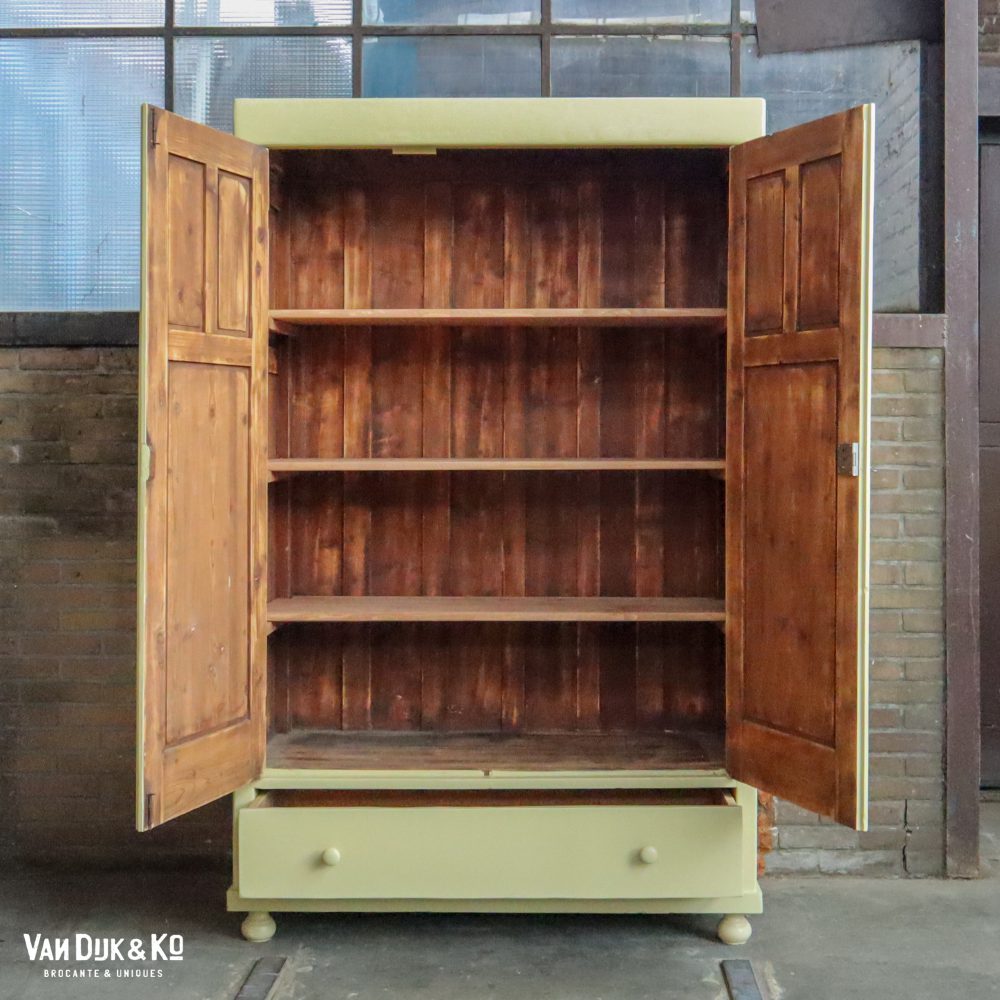 Brocante linnenkast - Afbeelding 3