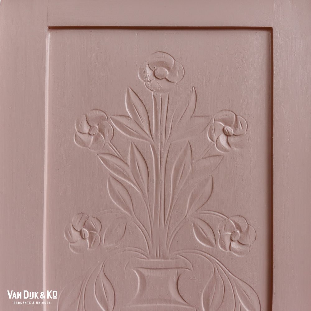 Roze linnenkast met bloemen - Afbeelding 11