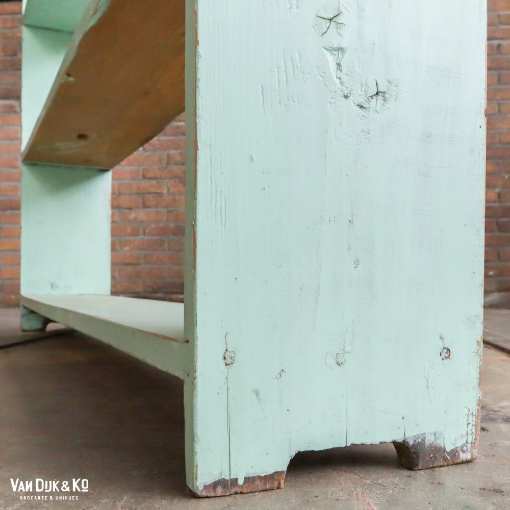 Mintgroene boekenkast - Afbeelding 6