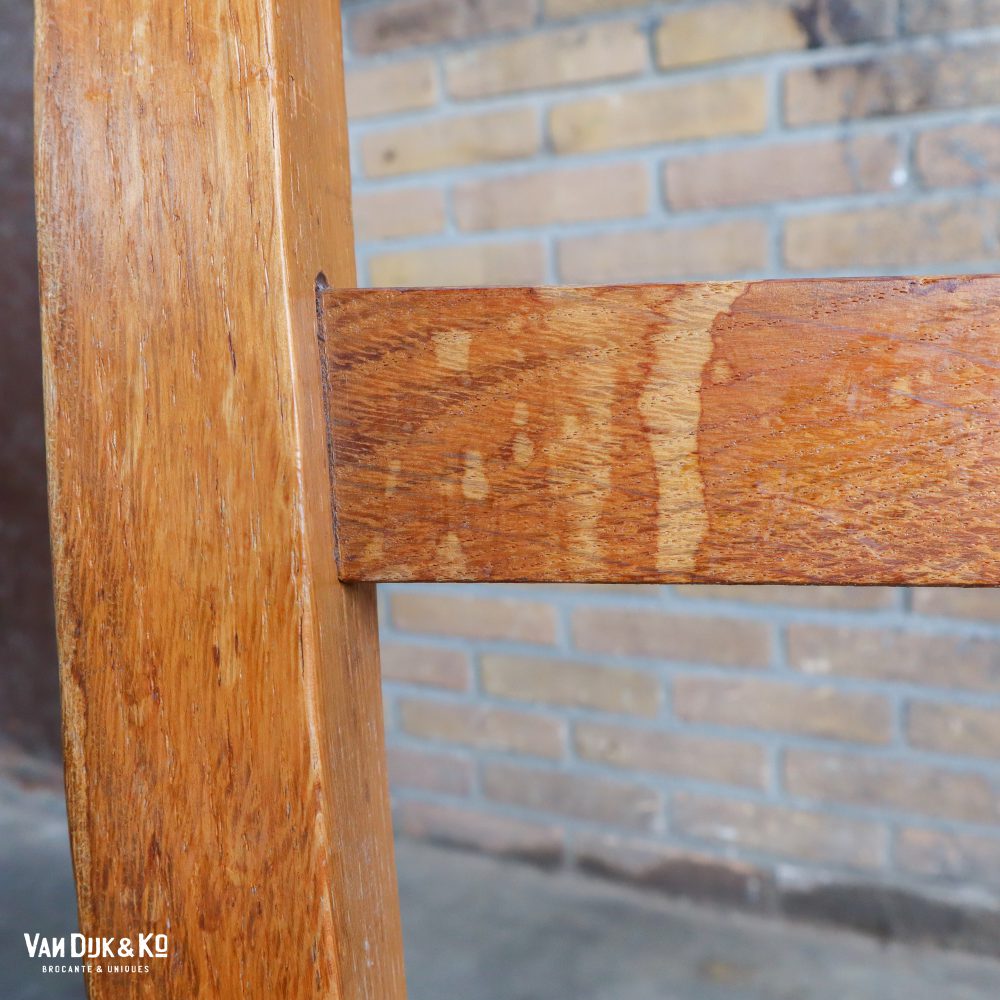 Vintage stoelen met rieten zitting - Afbeelding 13
