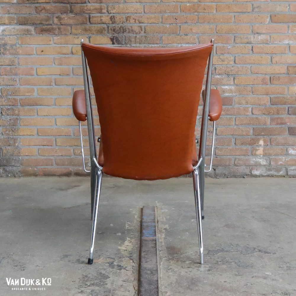 Vintage klapfauteuil - Afbeelding 4