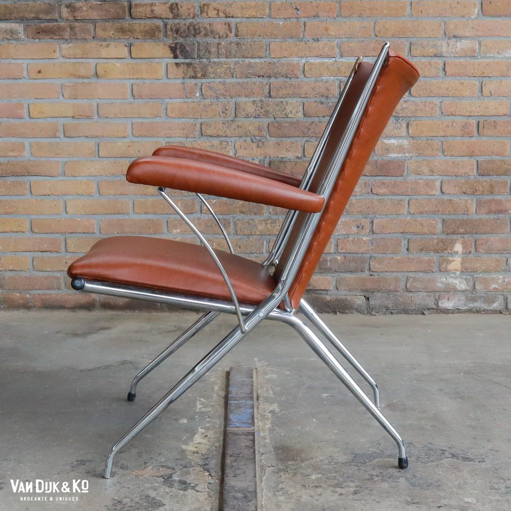 Vintage klapfauteuil - Afbeelding 5