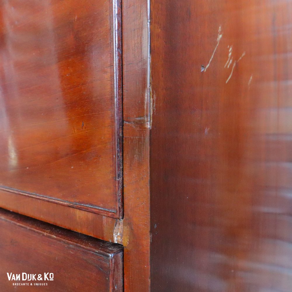 Vintage houten ladekast - Afbeelding 9
