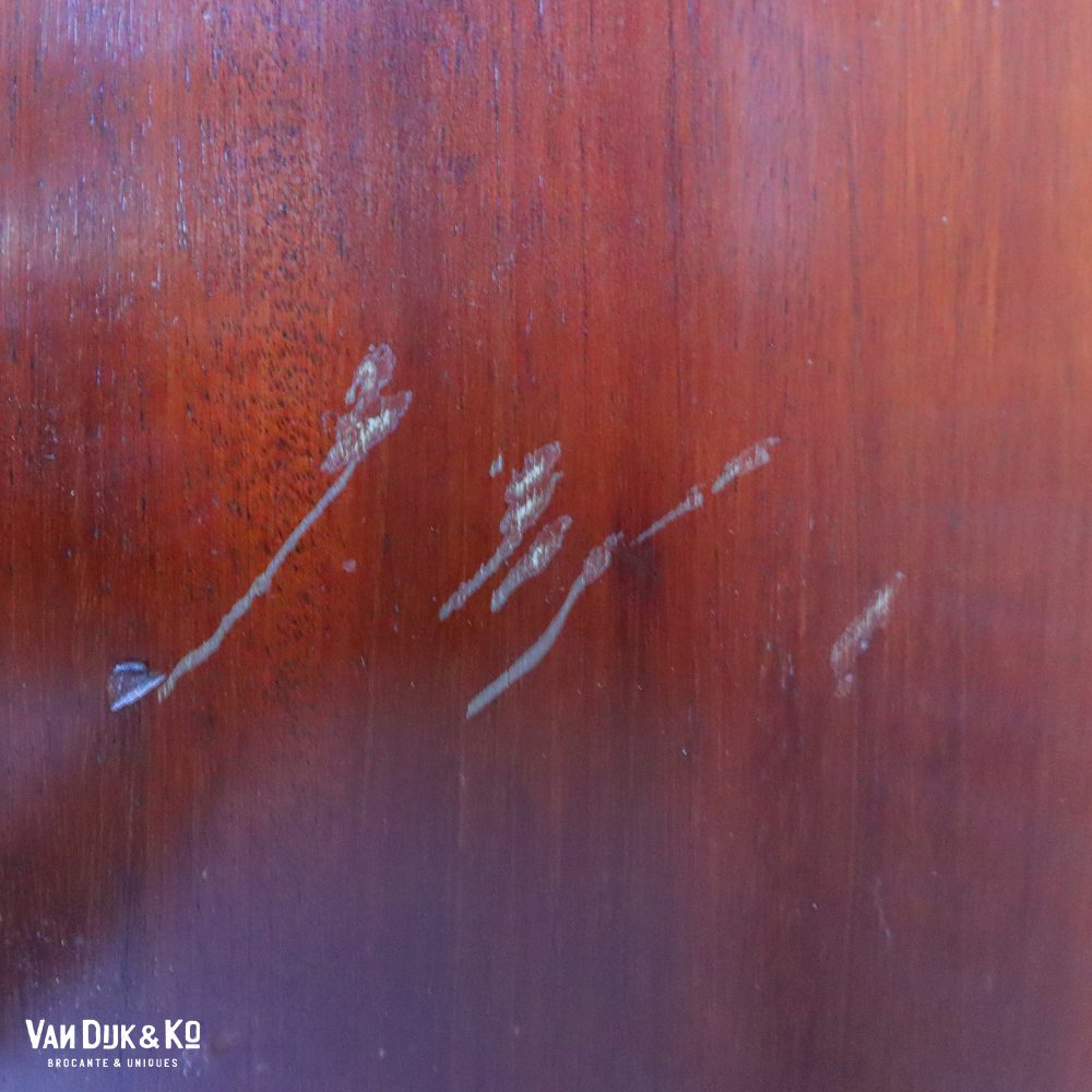 Vintage houten ladekast - Afbeelding 11