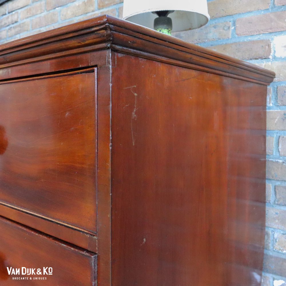 Vintage houten ladekast - Afbeelding 5