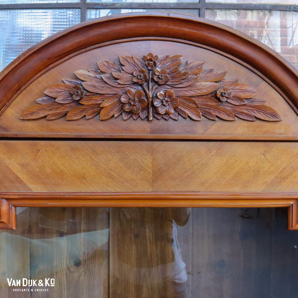 Brocante eendeurs vitrinekast - Afbeelding 5