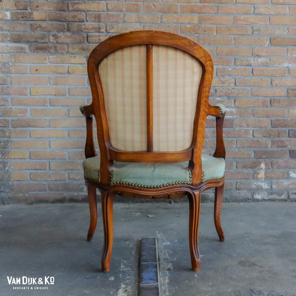 Vintage Louis XV stoel - Afbeelding 6
