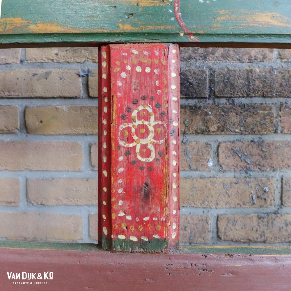 Beschilderde houten klepbank - Afbeelding 9