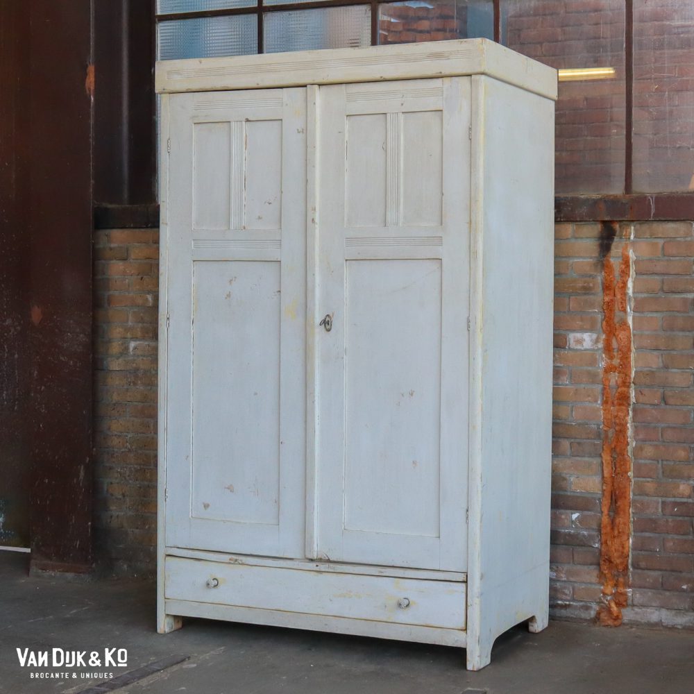 Brocante linnenkast - Afbeelding 2