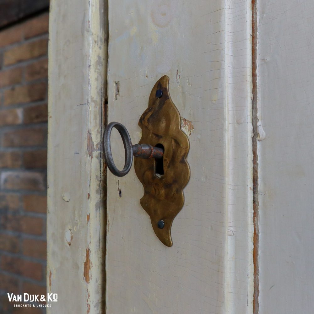 Brocante eendeurskast - Afbeelding 9