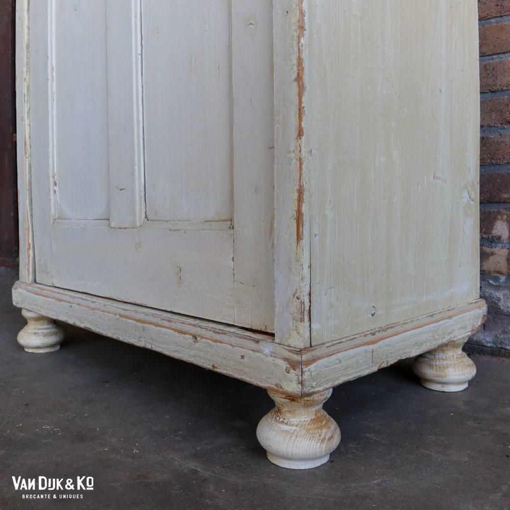 Brocante eendeurskast - Afbeelding 7