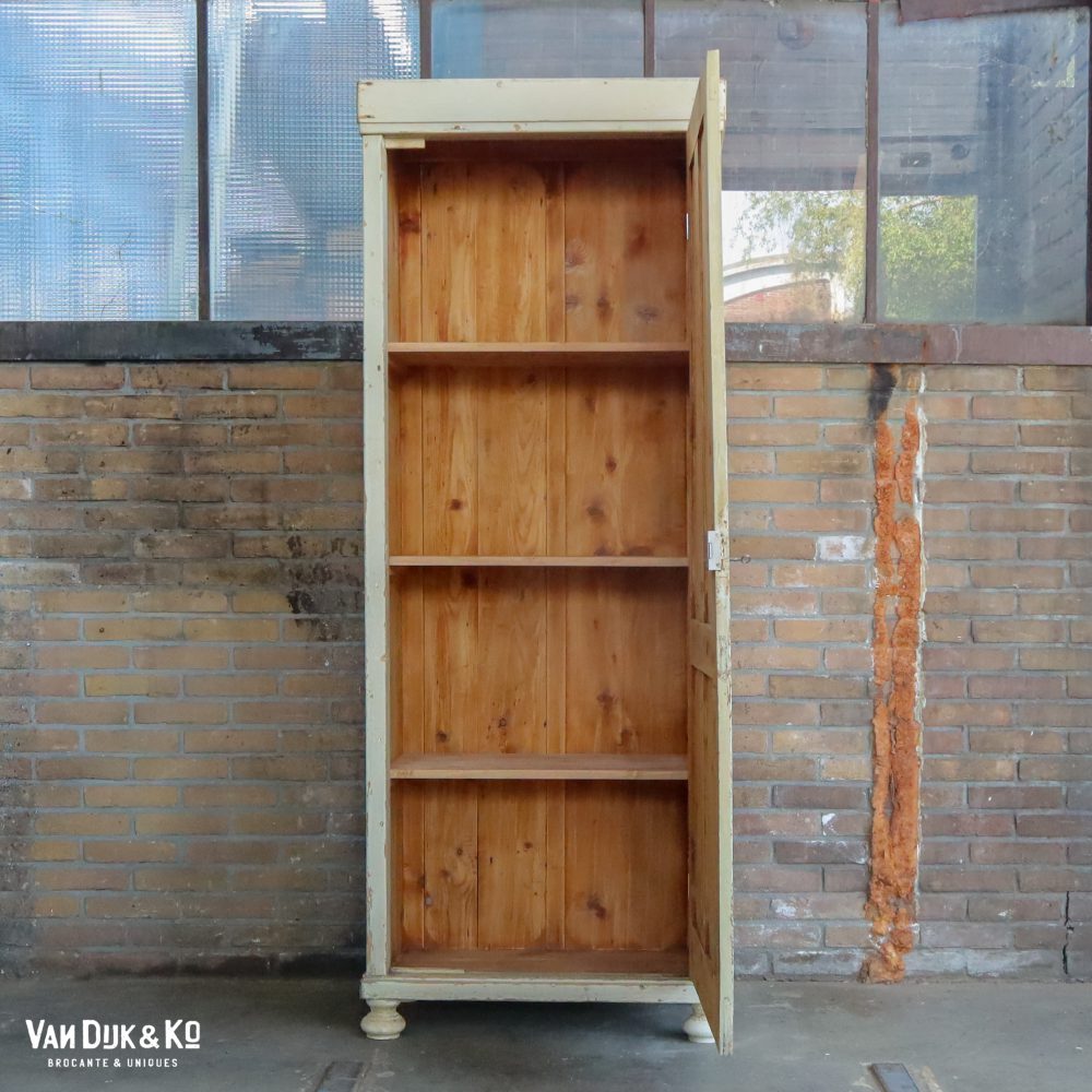Brocante eendeurskast - Afbeelding 3