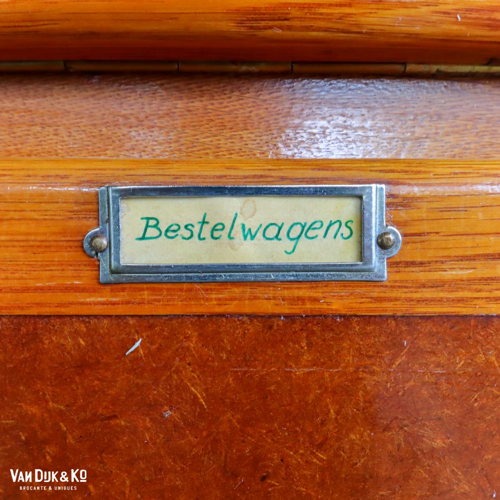 Vintage kleppenkast - Afbeelding 8