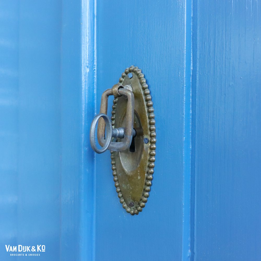 Blauwe tweedeurs kast - Afbeelding 7