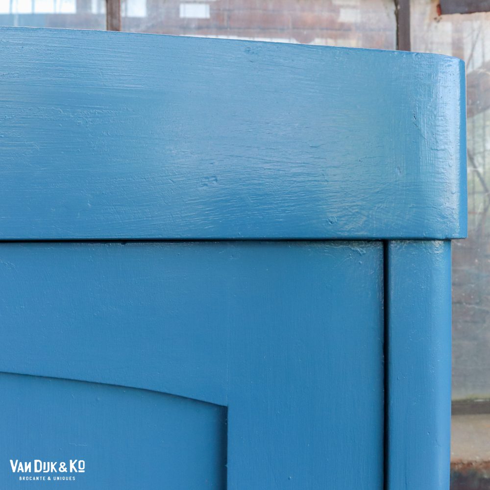 Blauwe tweedeurs kast - Afbeelding 5