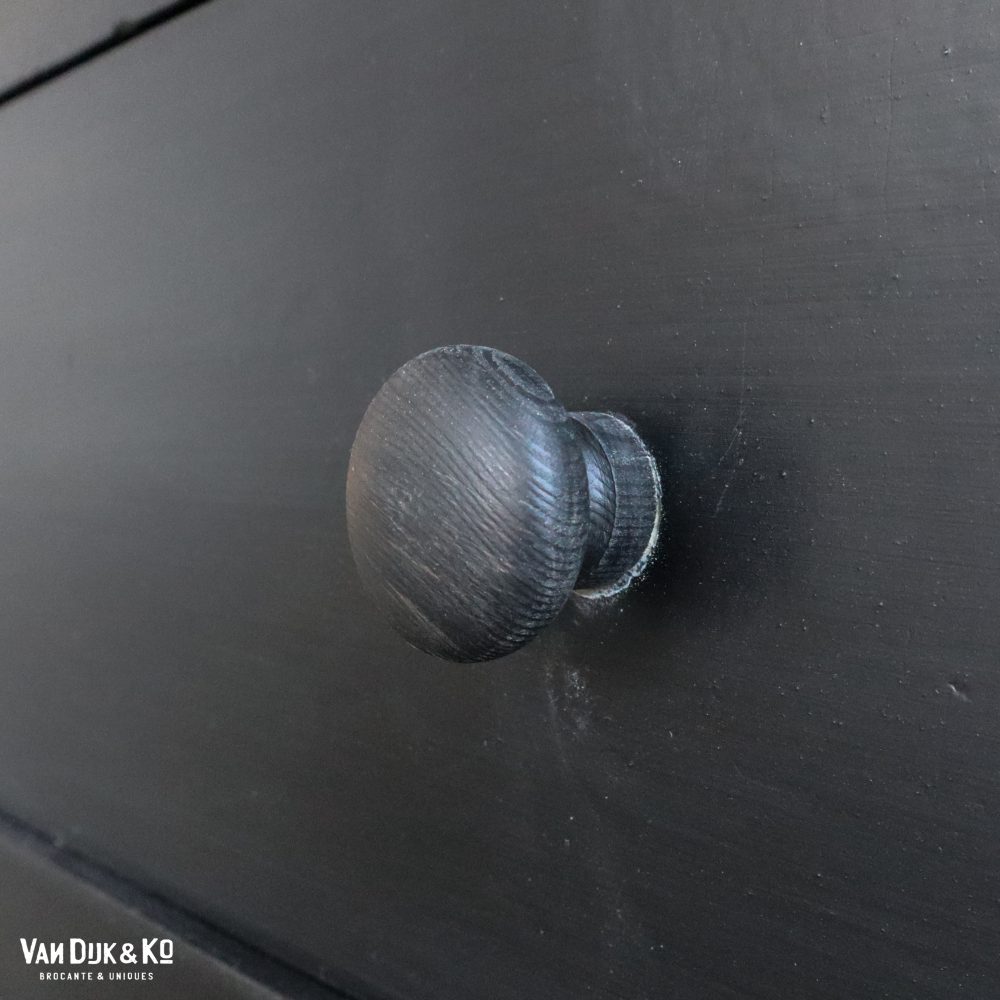 Zwarte eendeurs kast - Afbeelding 6