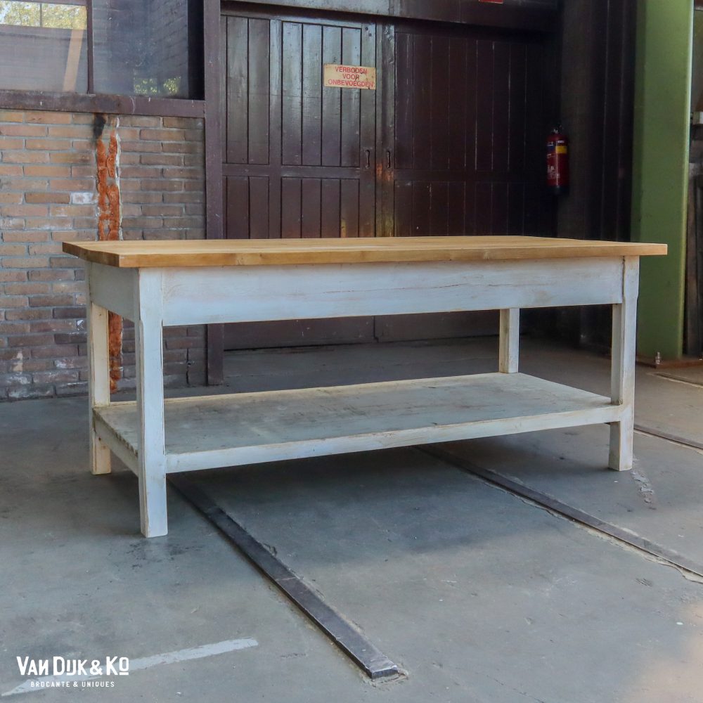 Brocante werktafel - Afbeelding 3