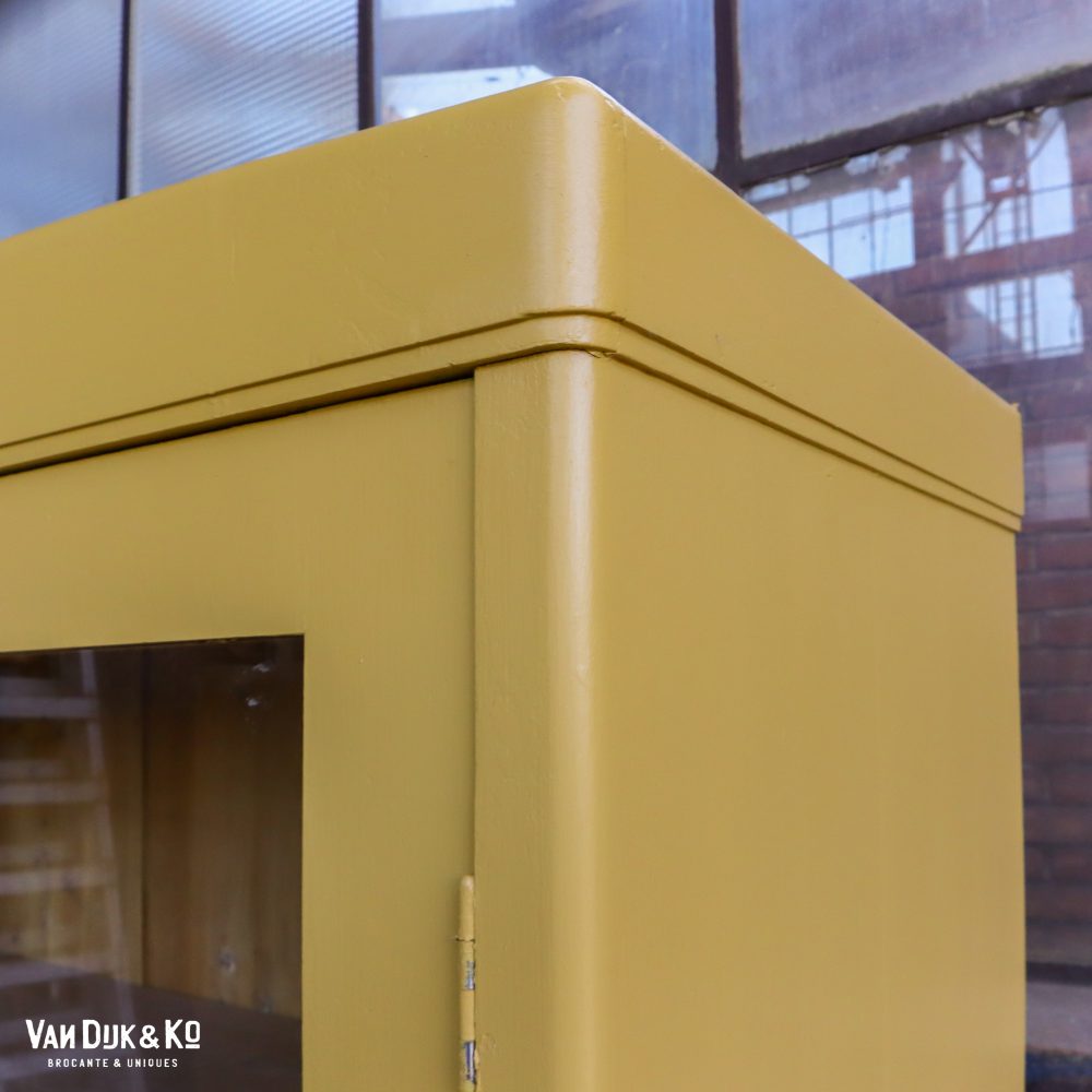 Gele vitrinekast - Afbeelding 6