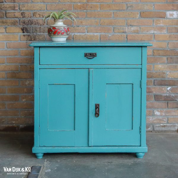 Blauw kastje