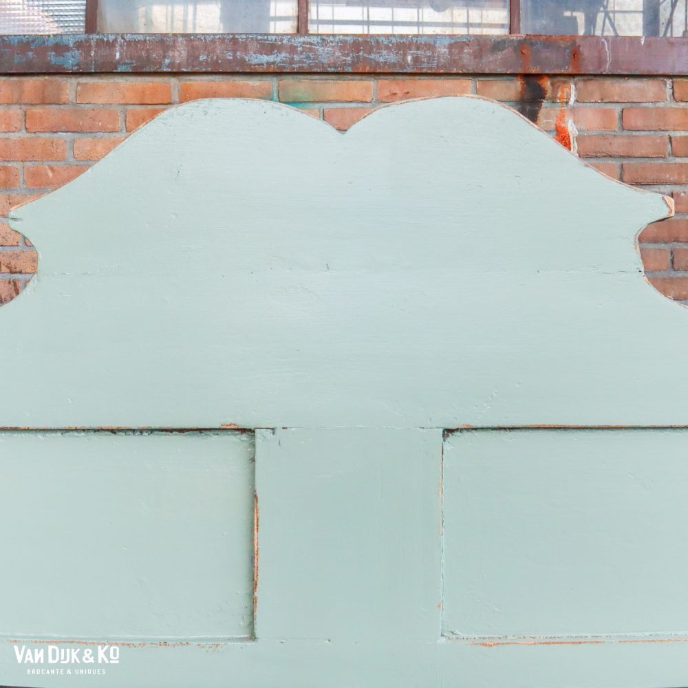 Groene brocante bank - Afbeelding 5