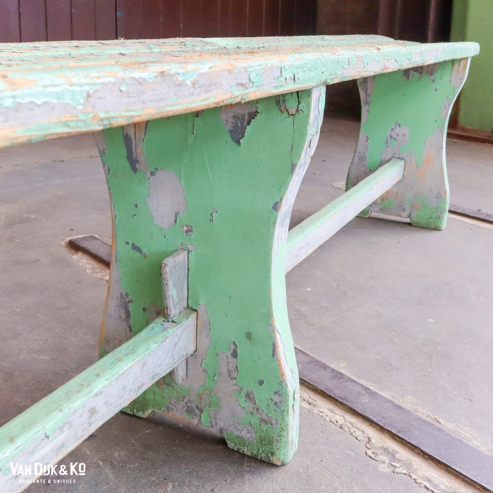 Lange brocante bank(en) - Afbeelding 4
