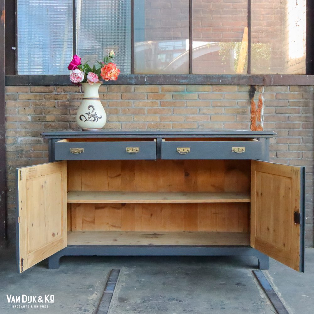 Grijs dressoir - Afbeelding 3