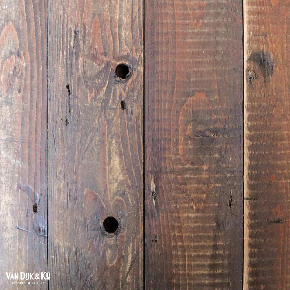 Houten vintage dressoir - Afbeelding 6