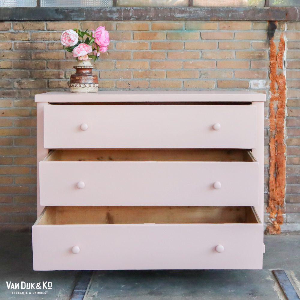 Roze commode - Afbeelding 3