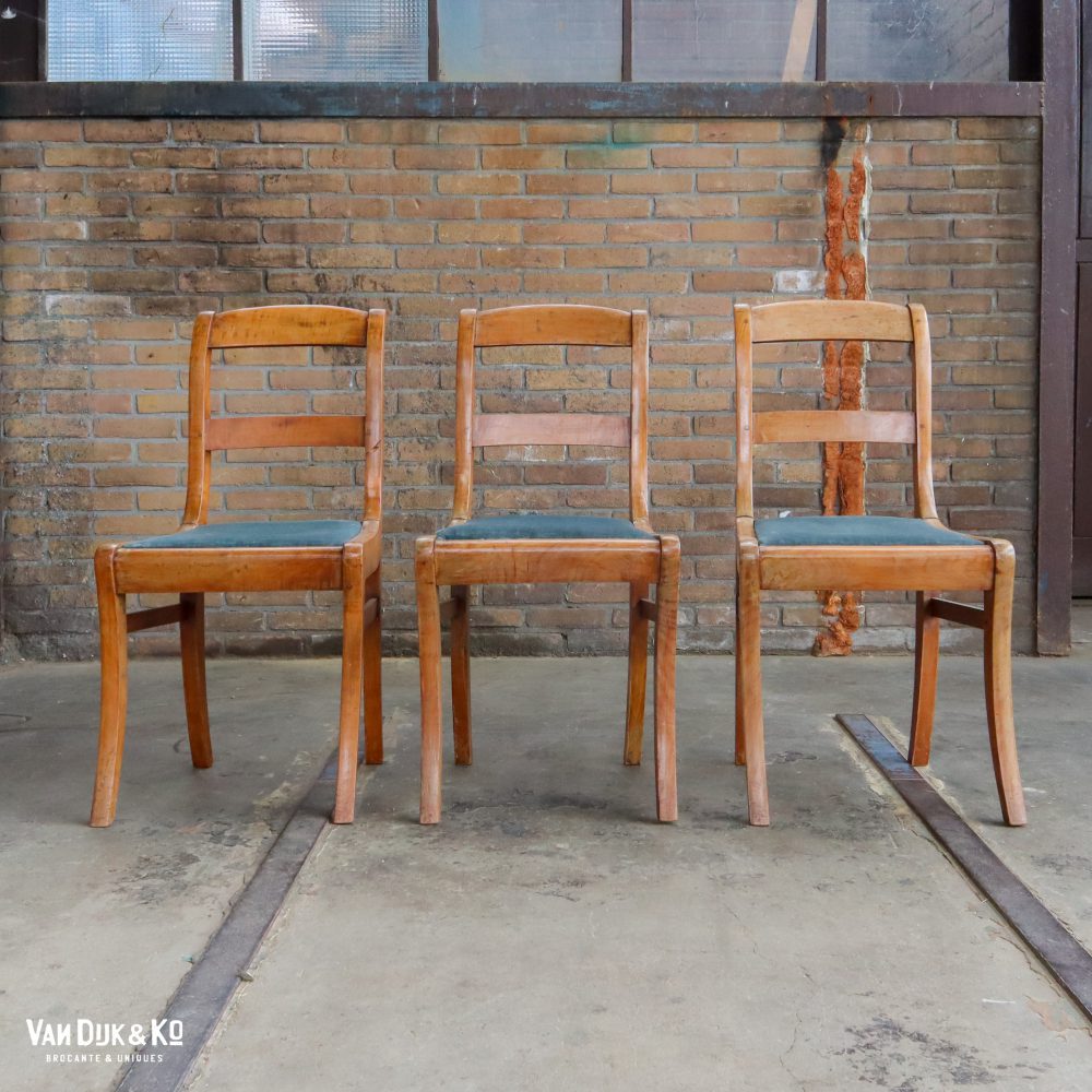 Vintage eetkamerstoelen - Afbeelding 2