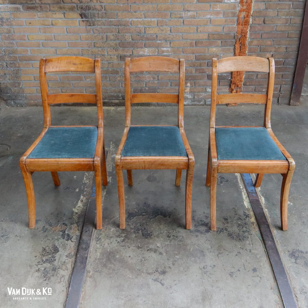 Vintage eetkamerstoelen - Afbeelding 3