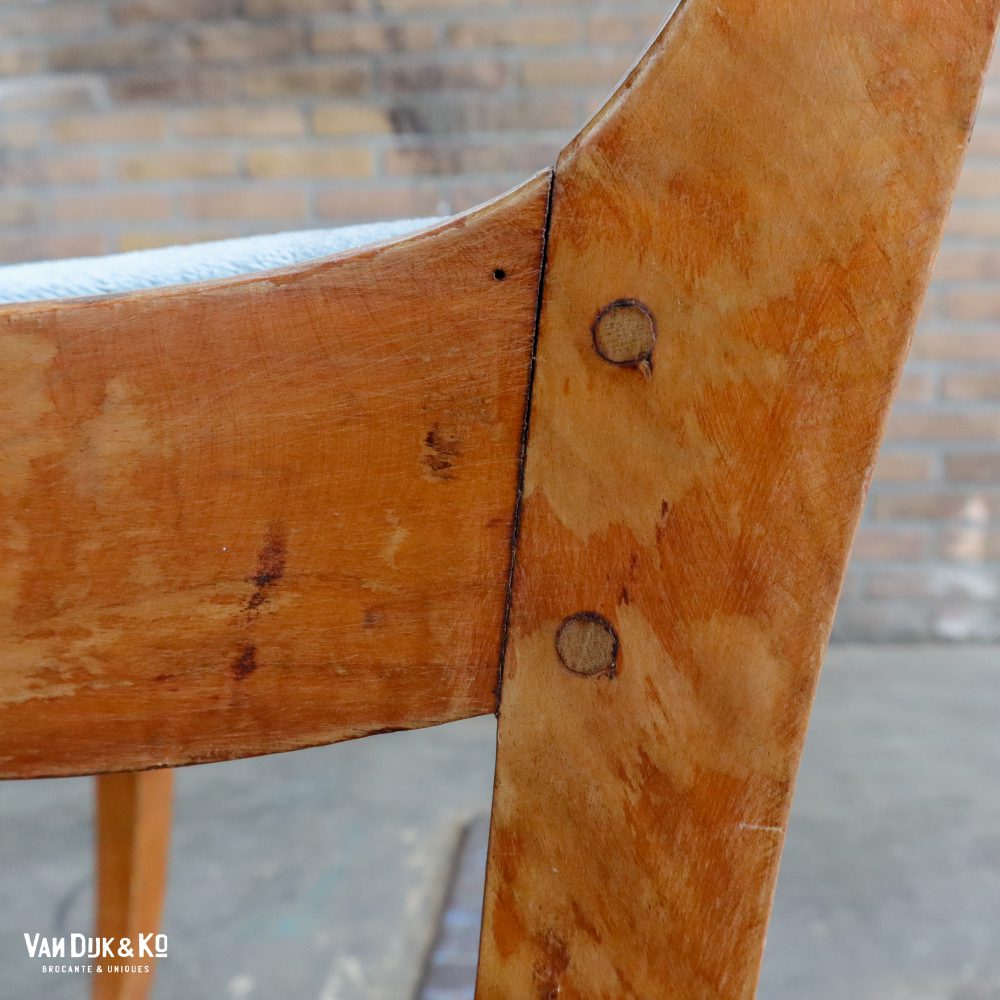 Vintage eetkamerstoelen - Afbeelding 9