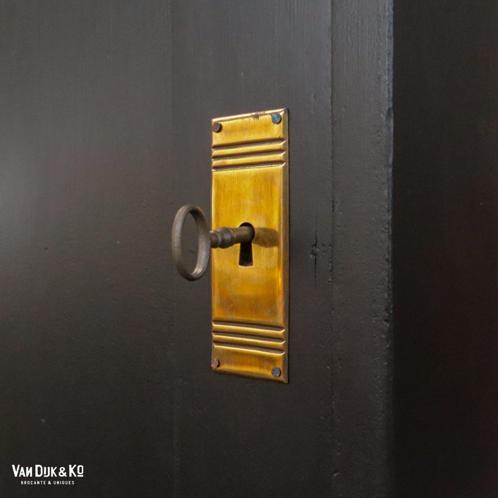 Zwarte eendeurs kast - Afbeelding 7